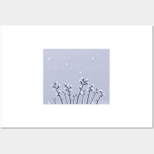 Winter Flowers Posters and Art